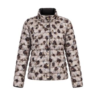 Marella Jassen, Dames, Veelkleurig, XS, Polyester, Emmombrina Puffer