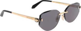 Bulgari Serpenti Forever Vierkante Zonnebril - unisex - Accessoires - Geel - Maat: ONE Size