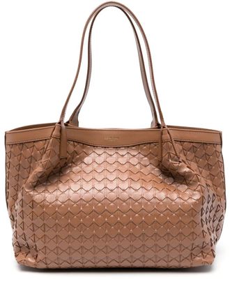 Serapian small Secret tote bag - Brown