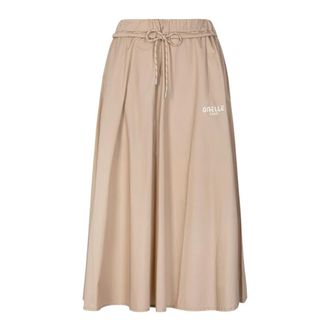 Ga&euml;lle Paris Dames, Rokken, Beige, Maat: XS Katoen