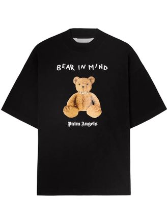 Palm Angels Bear In Mind T-shirt - women - Cotton - M - Black