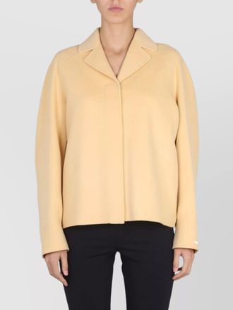 Max Mara virgin wool single-breasted coat