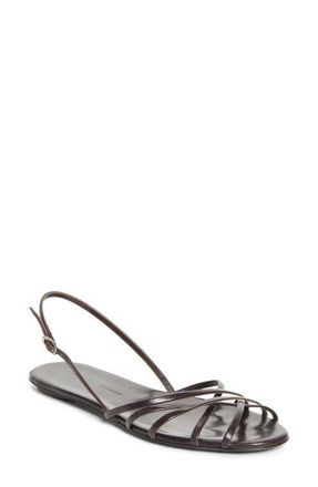 Proenza Schouler Uma Slingback Sandal in Burgundy at Nordstrom, Size 7.5Us