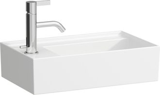 Laufen Laufen - Kartell Lavabo Con Enjuague Manual, Repisa Izquierda