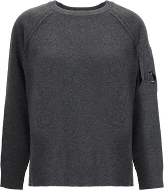 C.P. Company Maglione con maniche raglan - Grigio