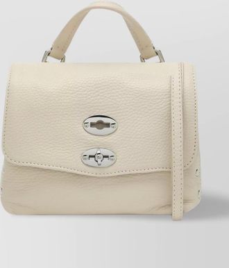 Zanellato structured baby postina bag with top handle