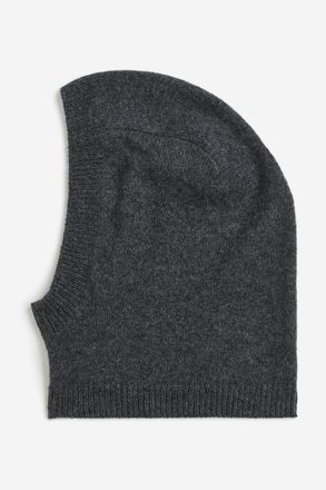 H&M Balaklava aus Kaschmir - Grau