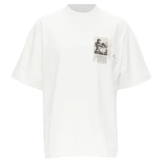 Jil Sander 2021 Florence Henri photo patchwork oversized boxy t-shirt XS