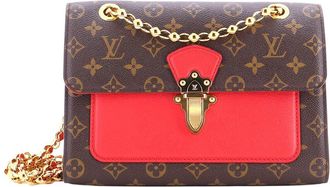 Louis Vuitton Brown Monogram Canvas & Leather Victoire (Authentic Pre-Loved)