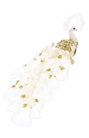 Mark Roberts Elegant Peacock, Set of 6 in White at Nordstrom