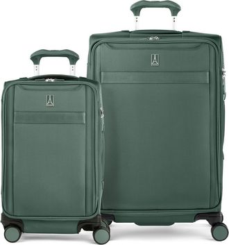 Travelpro Versapack + Softside Carry On & Medium Spinner Luggage Set in Desert Sage at Nordstrom