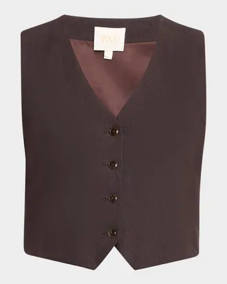 TWP Kikis Linen Vest