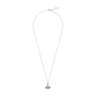 Vivienne Westwood Necklaces, female, Gray, Size: ONE SIZE Grace Small Pendant Necklace