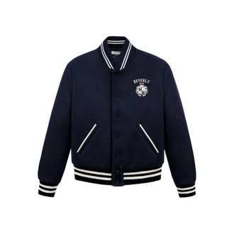 Sporty & Rich Outerwears Blu, Bianco-Donna