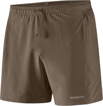 Patagonia Mens Strider Pro 5 Shorts Brown XL