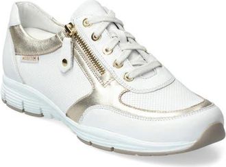 Mephisto Ylona Sneaker in White/Gold at Nordstrom, Size 10.5