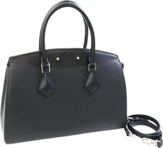 Louis Vuitton Pre-owned Handbags, female, Black, Size: ONE SIZE Pre-owned Vintage Epi Shoulder Bag
