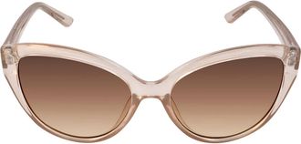 Calvin Klein Brown Gradient Cat Eye Ladies Sunglasses CK19536S 270 55