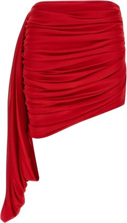 ADĀMO Andrea Adamo Rokken, Dames, Rood, S, Midi Rok