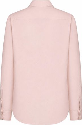 Burberry Womens Cotton Poplin Shirt Pink