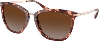 Ralph Lauren RA5245 Polarized 6394T5 Womens Sunglasses Tortoiseshell Size 55