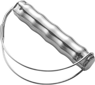 Generic Shopping Bag Holder, Loads up to 22.7 kg Versatile Stainless Steel Bag Holder | Handle and Bucket | for Supermarket Home Utility Picnic Market Laundry