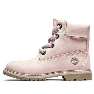 Timberland (WMNS) Timberland Heritage 6 Inch Waterproof Boots Light Pink Nubuck A2Q7H662