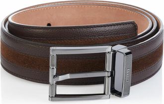 Bally Klassieke Leren Riem - Heren - Accessoires - Bruin - Maat: 110 CM Leer