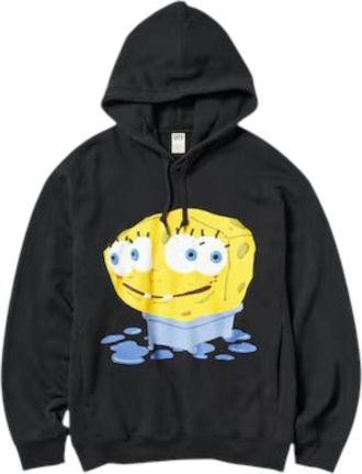 Uniqlo x Cactus Plant Flea Market Spongebob Squarepants Hoodie Black 477905-09