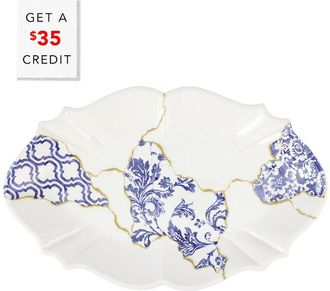Vietri Vietri Storia Baroque Oval Platter With $35 Credit