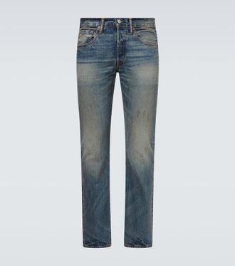 Ralph Lauren Distressed straight jeans