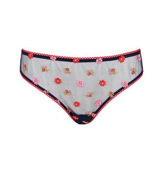 Huit Bisou Lace Bikini in Navy at Nordstrom, Size X-Small