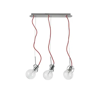 Dmora Lampada A Sospensione Issiglio, Made In Italy, Argento