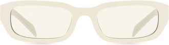 Prada PR B06S 26A40I Womens Sunglasses White Size 53