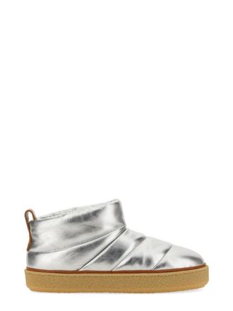 Isabel Marant Silver Leather Boots