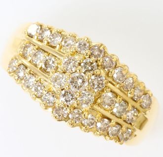 C&A Yellow Gold Yellow Gold (18K) Band Ring (Pre-Owned)
