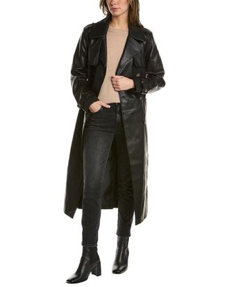 Noize Albina Long Trench Coat