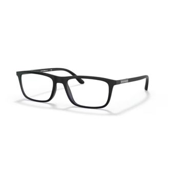 Emporio Armani 0ea4160 Rectangular Eyeglasses in Matte Black Finish