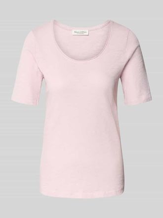 Marc O'Polo Regular Fit T-Shirt aus Slub-Jersey in Lavender, Gr&ouml;&szlig;e M