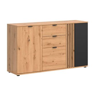 Petits Meubles Buf&eacute; 2 puertas y 3 cajones tableros de aglomerado laminados madera