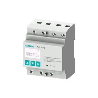 SIEMENS 7kt1670 Contador El&eacute;ctrico Trif&aacute;sico Autoalimentado