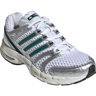 adidas Adistar Control 5 Sneaker in White/Green/Silver Met. at Nordstrom, Size 7.5