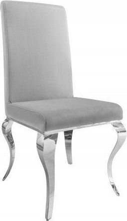 Global Interiors Stuhl Modern Barock Iv - Edelstahl/Grey