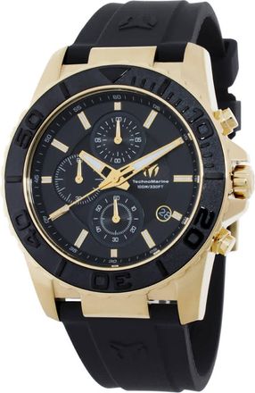 Technomarine Sea Chronograph Quartz Black Dial Mens Watch TM-725003