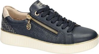 Remonte Schoenen, Dames, Blauw, 40 EU, Leer, D2E00-14 Sneaker
