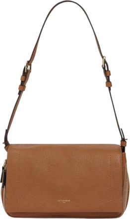 Le Tanneur Tassen, Dames, Bruin, ONE Size, Leer, Aurore Crossbody Tas