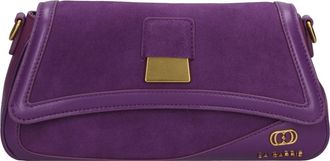 La Carrie Medium Irregular Bag - Dames - Schoudertassen - Paars - ONE Size - Leer - Tassen