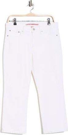 Lucky Brand Sweet Crop Straight Leg Jeans in Cloudy Days Wash at Nordstrom Rack, Size 30