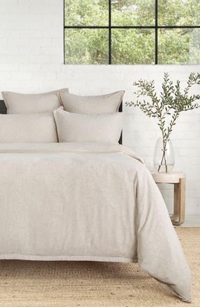 Pom Pom at Home Georgie Duvet Cover in Natural at Nordstrom, Size Queen