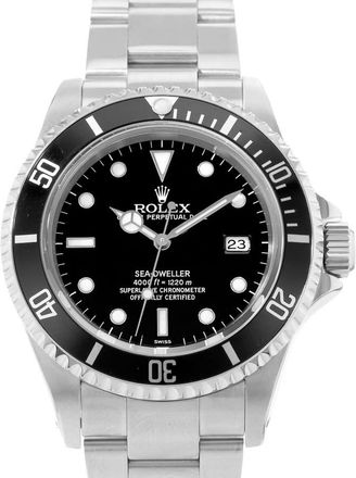 Rolex Pre-owned Rolex Sea-Dweller Automatic Black Dial Mens Watch 16600 BKSO